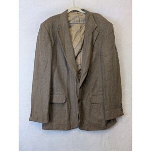 Cricketeer VNTG Men's 44L Wool Camel‎ Hair Blend Sport Coat Blazer Jacket